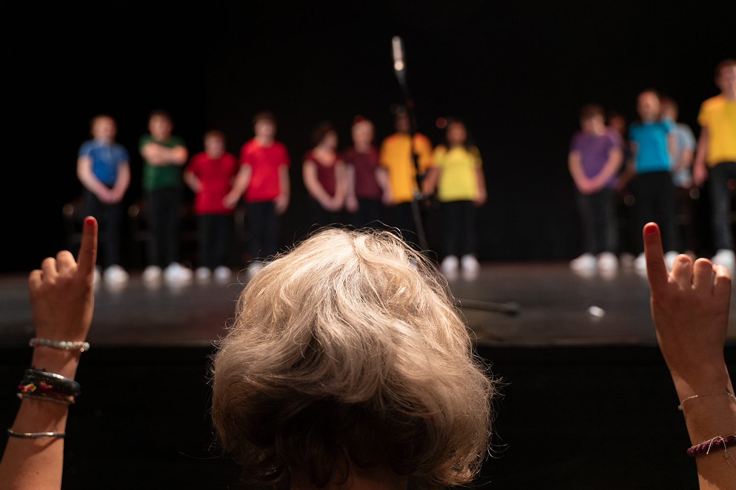 Les Renversés sur scène